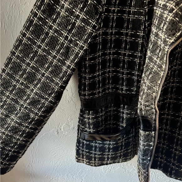 C. Wonder Black and White Checkered Blazer - Picture 2 of 6